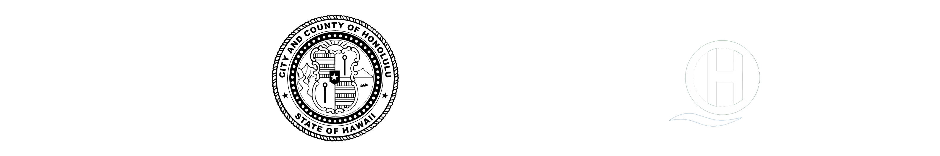 State of Hawaii Department of Business, Economic Development and Tourism logo; City and County of Honolulu logo; Office of Hawaiian Affairs logo; Hawaii Chamber of Commerce logo